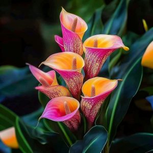 Калла Оникс купить по цене от 450р. в интернет-магазине «Посадика» с доставкой почтой в в Долгопрудныйе и по всей России – [изображение №1].